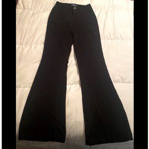 Black Corduroy Flare Pants